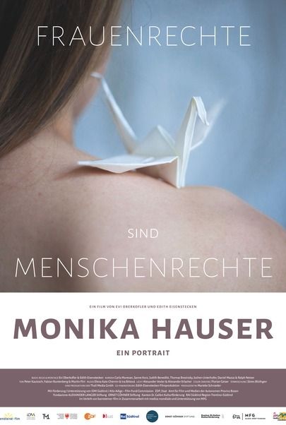 Filmplakat für "Monika Hauser - Ein Porträt"