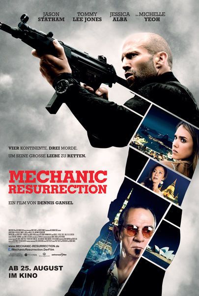 Movie poster for "MECHANIC: RESURRECTION"