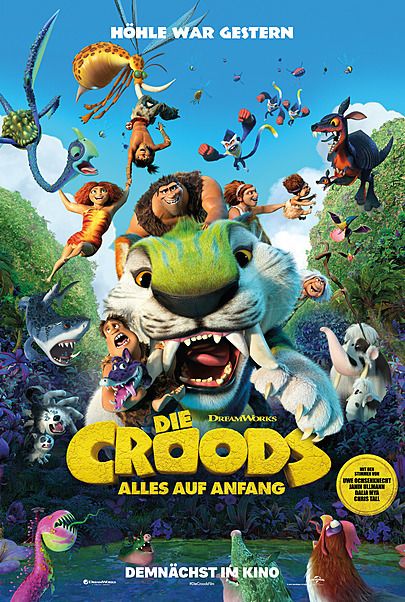 Filmplakat für "DIE CROODS - ALLES AUF ANFANG"