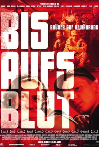 Movie poster for "Bis aufs Blut"