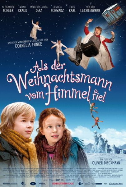 Movie poster for "Als der Weihnachtsmann vom Himmel fiel"