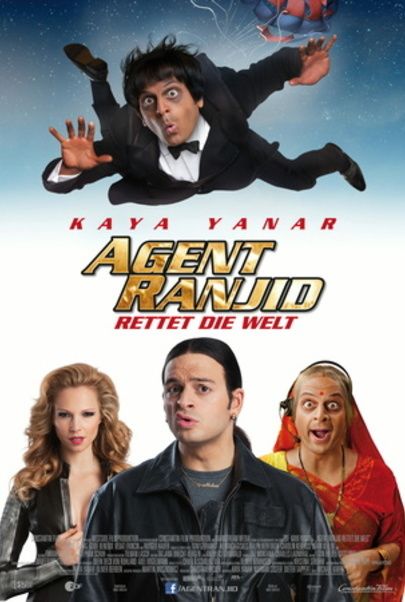 Movie poster for "Agent Ranjid rettet die Welt"