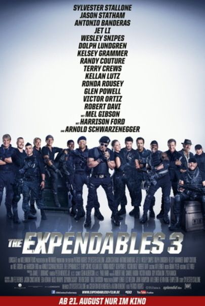 Filmplakat für "THE EXPENDABLES 3"