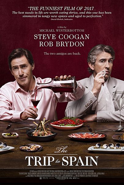 Movie poster for "THE TRIP TO SPAIN"