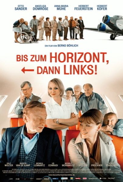 Movie poster for "Bis zum Horizont, dann links!"