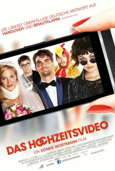 Movie poster for "Das Hochzeitsvideo"