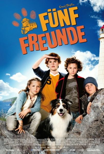 Movie poster for "Fünf Freunde"