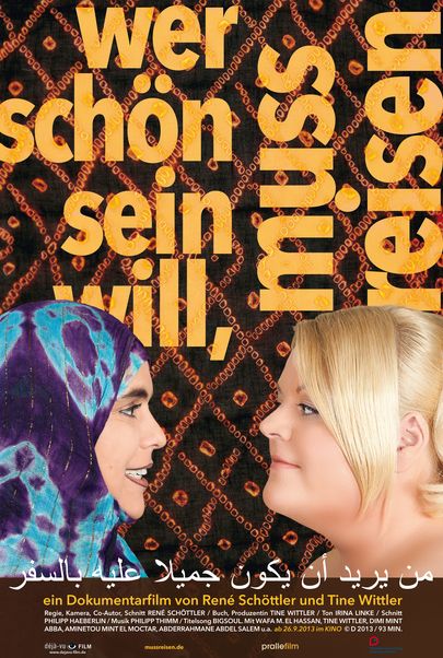 Movie poster for "Wer schön sein will, muss reisen"