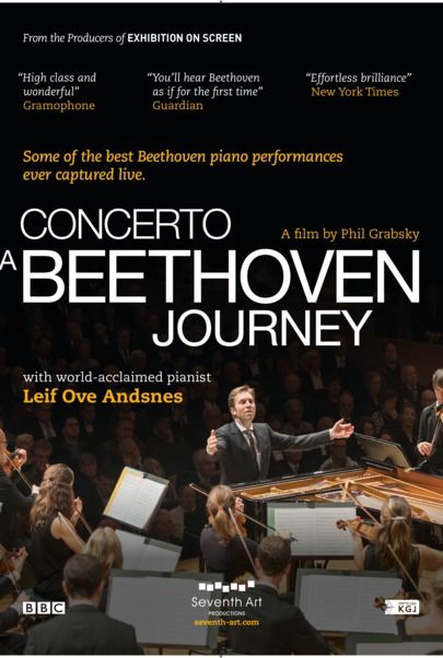 Movie poster for "CONCERTO: A BEETHOVEN JOURNEY"