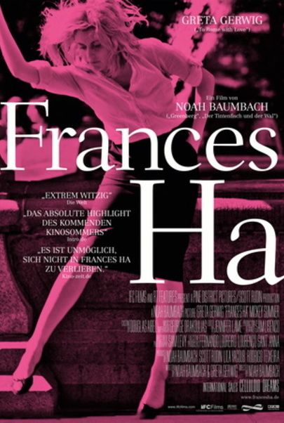 Movie poster for "Frances Ha"