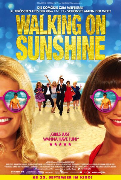 Filmplakat für "Walking on Sunshine"