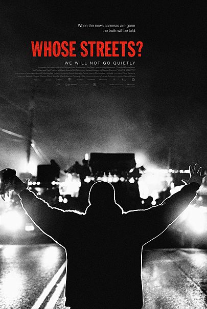 Movie poster for "WHOSE STREETS?"
