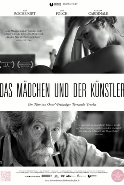 Filmplakat für "Das Mädchen und der Künstler"