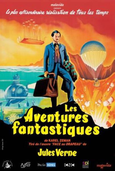 Movie poster for "LES AVENTURES FANTASTIQUES"
