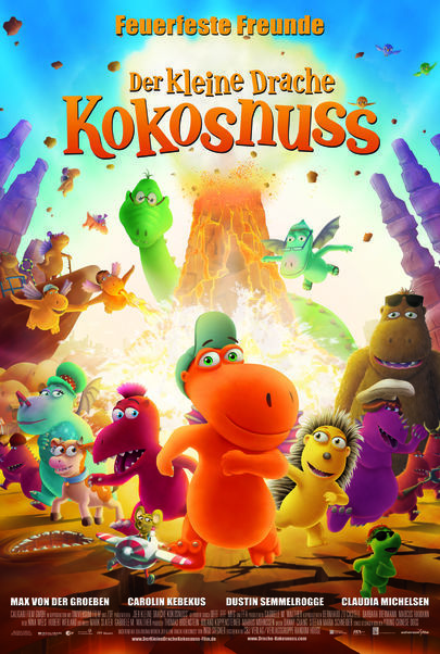 Movie poster for "COCONUT, THE LITTLE DRAGON"