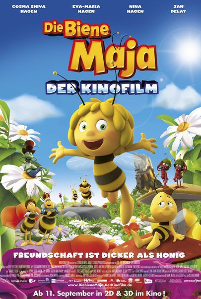 Movie poster for "MAYA THE BEE - THE MOVIE"