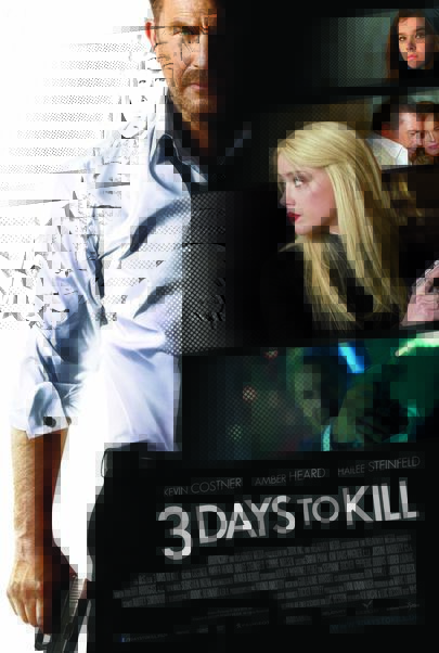 Filmplakat für "Three Days to Kill"