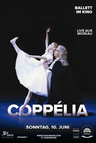 Filmplakat für "Bolschoi: Coppélia - Live aus dem Bolschoi in Moskau"