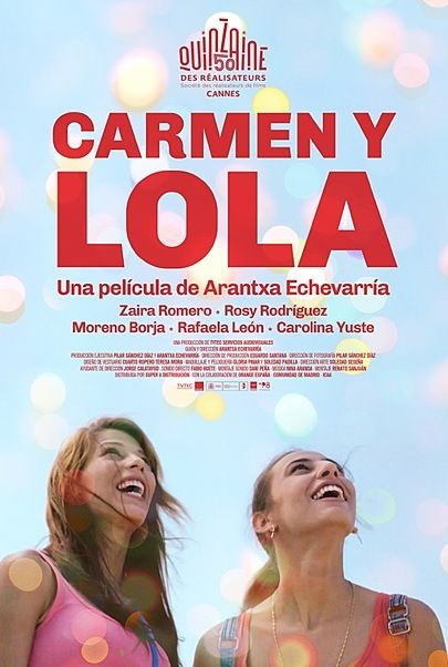 Movie poster for "CARMEN Y LOLA"