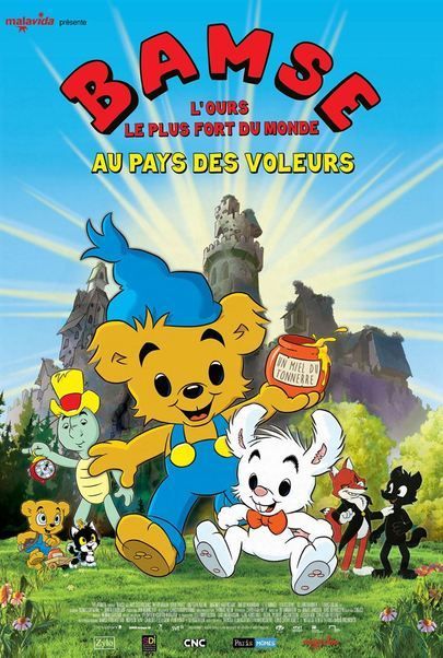 Movie poster for "Bamse and the City of Thieves"