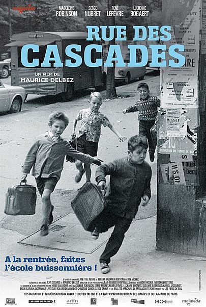 Movie poster for "RUE DES CASCADES (Un gosse de la butte)"