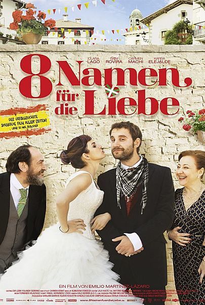 Filmplakat für "8 Namen für die Liebe"