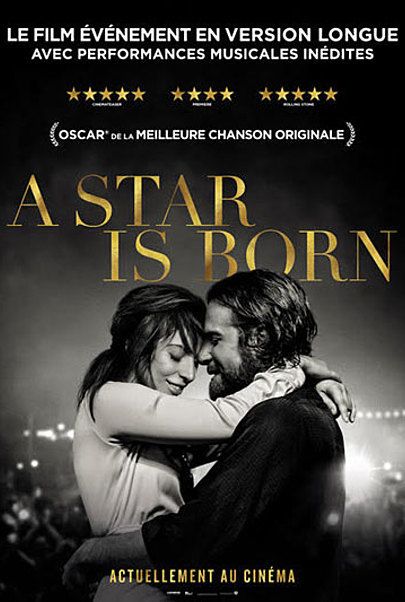 A Star Is Born Sortie France EclairPlay - France - Titre: A STAR IS BORN