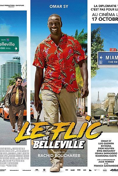 Movie poster for "BELLEVILLE COP"