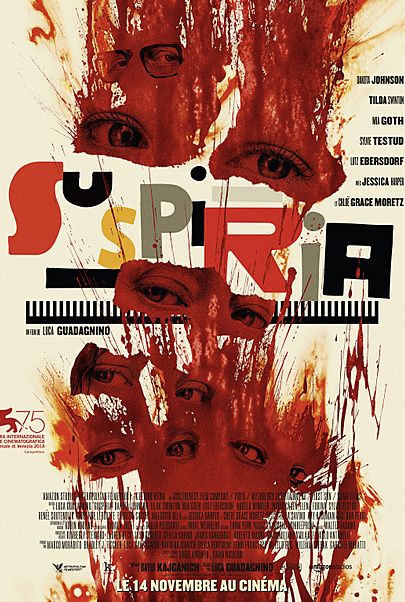 Movie poster for "SUSPIRIA"