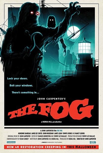 Movie poster for "THE FOG"