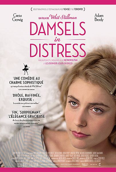 Movie poster for "DAMSELS IN DISTRESS"