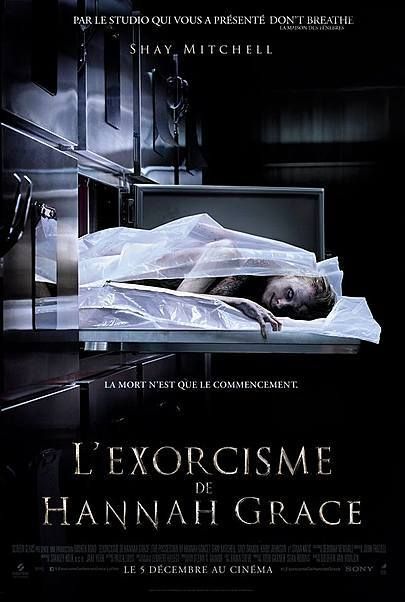 Movie poster for "THE POSSESSION OF HANNAH GRACE"