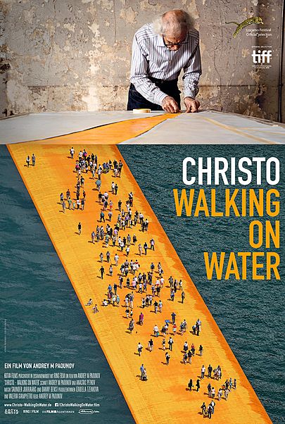 Filmplakat für "Christo - Walking On Water"