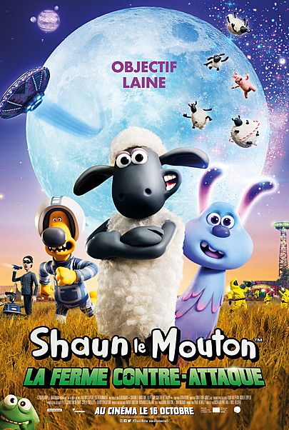 Affiche du film "SHAUN LE MOUTON LE FILM : LA FERME CONTRE-ATTAQUE"
