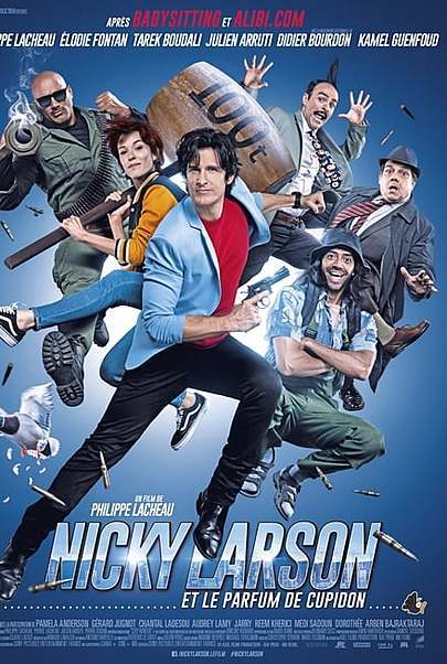 Movie poster for "NICKY LARSON ET LE PARFUM DE CUPIDON"