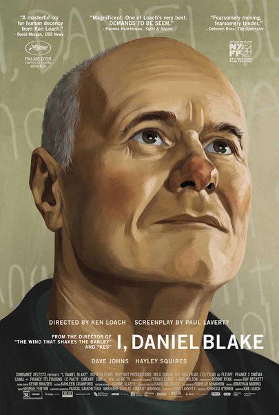 Movie poster for "I DANIEL BLAKE"