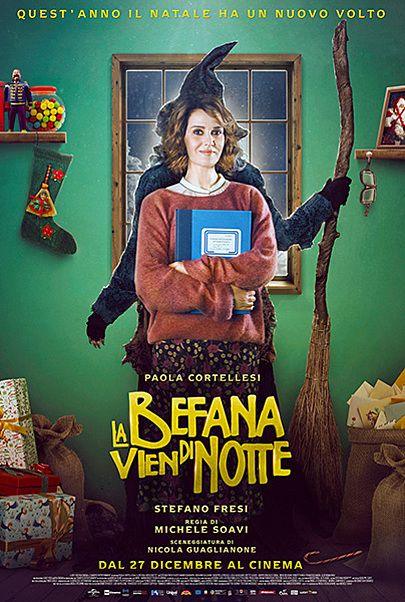 Movie poster for "LA BEFANA VIEN DI NOTTE"