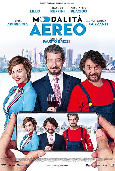 Movie poster for "MODALITÀ AEREO"
