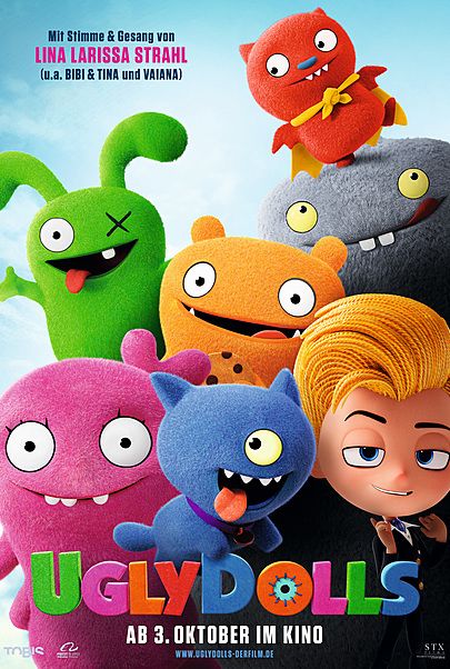 Filmplakat für "UGLYDOLLS"