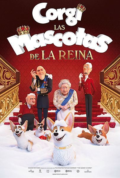 Movie poster for "THE QUEEN'S CORGI"