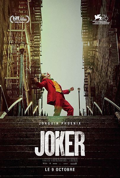 Movie poster for "JOKER"