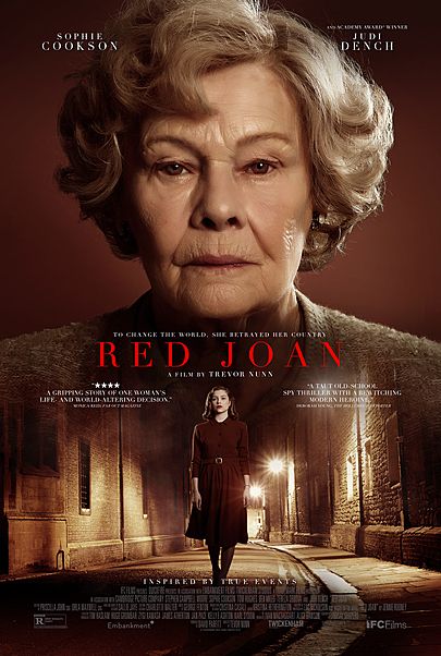 Movie poster for "RED JOAN"