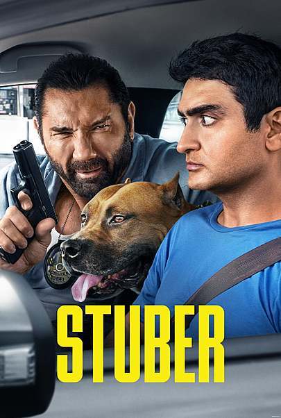 Movie poster for "STUBER"