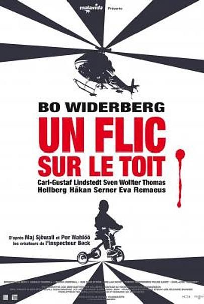 Movie poster for "MAN ON THE ROOF"