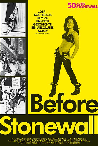 Movie poster for "BEFORE STONEWALL "