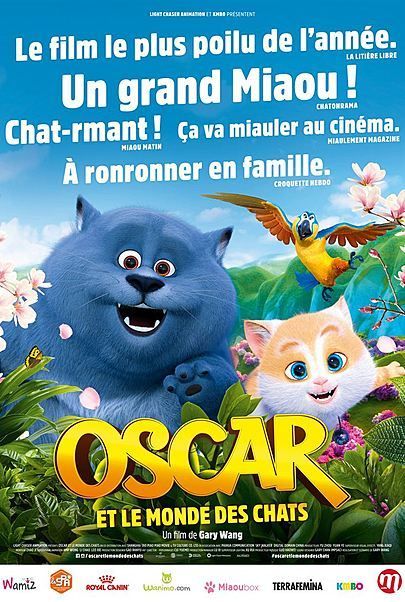 Affiche du film "OSCAR ET LE MONDE DES CHATS"