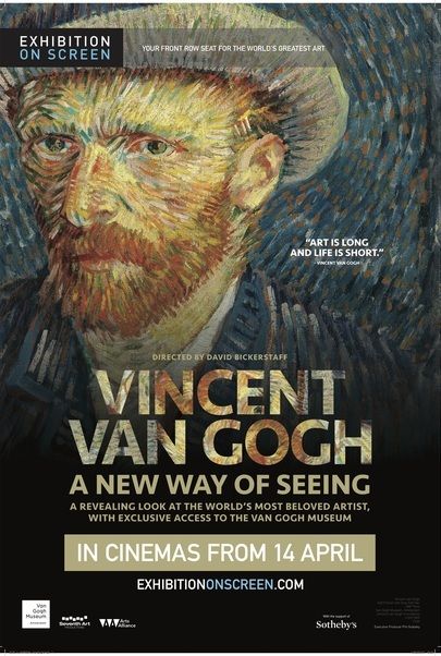Movie poster for "VINCENT VAN GOGH: A NEW WAY OF SEEING - Exhibition on Screen"