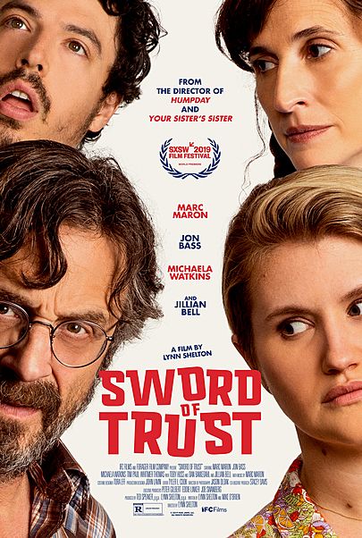 Movie poster for "SWORD OF TRUST"