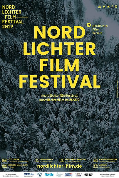 Filmplakat für "NORDLICHTER FILMFESTIVAL 2019"