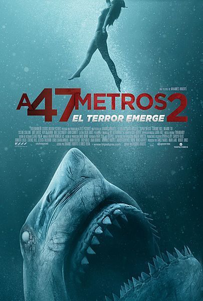 Póster para "A 47 METROS 2: EL TERROR EMERGE"